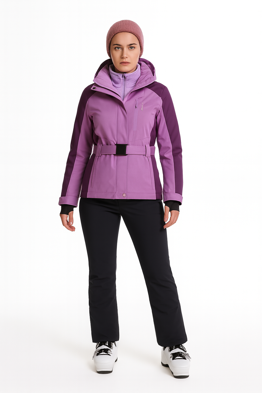 Skikleding - Dames skijas en -broek met fleecevoering