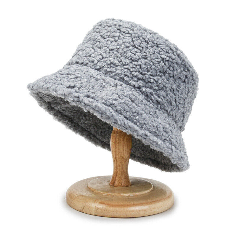 Dames Bucket Hat - Fleece - Winter - Teddy bucket hat - Bucket hat voor dames-Boetiek Moda