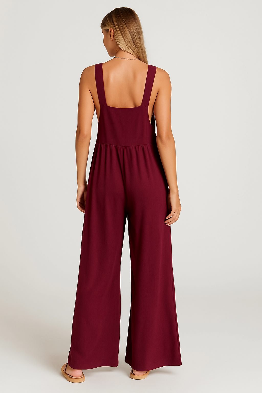 Dames Tuinbroeken | Wijde pijpen | Losse pasvorm | Jumpsuit | Overalls-Boetiek Moda