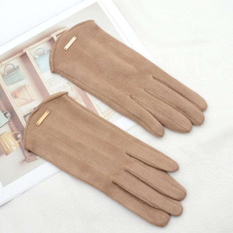 Dameshandschoenen - Warm - Suède - Touchscreenhandschoenen - Winterhandschoenen-Boetiek Moda