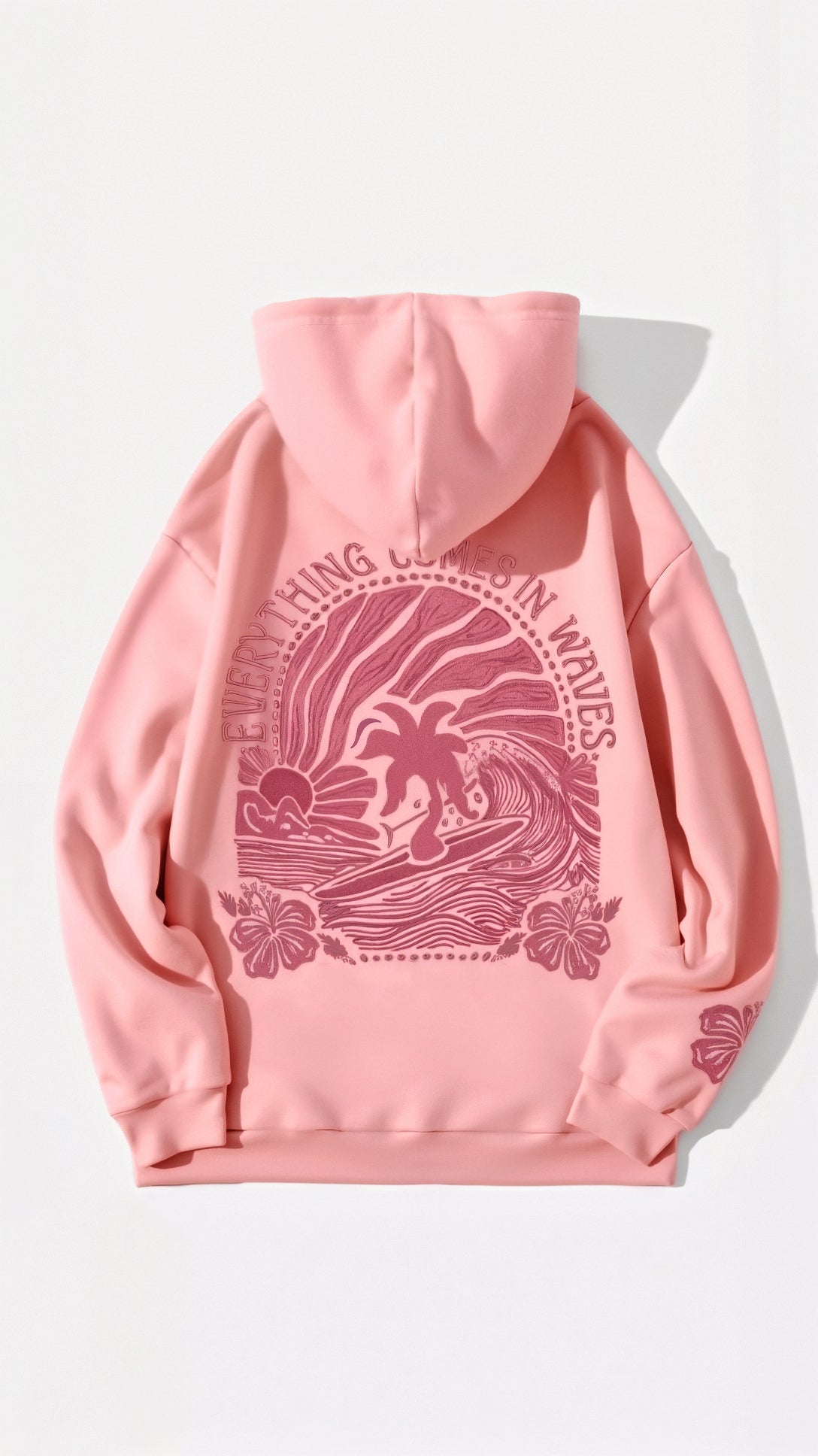 Dameshoodie - Bedrukt - Comfortabel - Pulloverhoodie - Oversized hoodie-Boetiek Moda