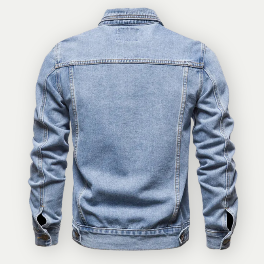 Denim jack - Klassiek - Regular Fit - Jean jack - Heren denim jack-Boetiek Moda