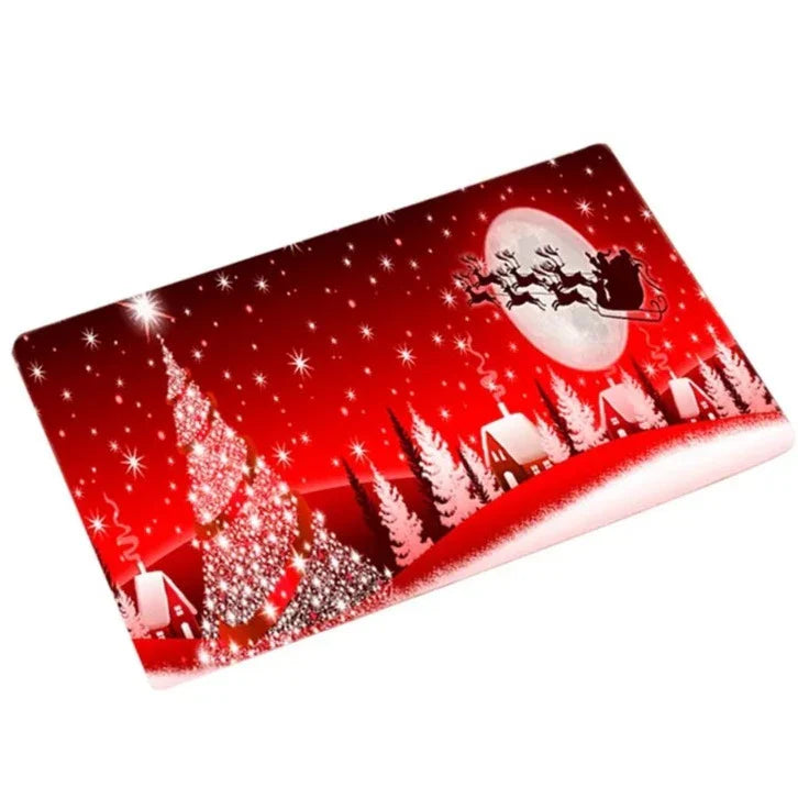 Deurmat - Antislip Kerst Decor Grappig Kerstman Tapijt-Boetiek Moda
