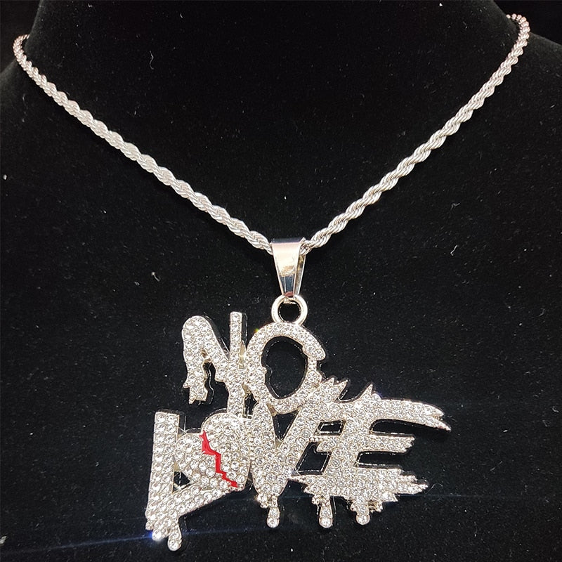 Dikke ketting - Unisex - Hanger - Rapperketting - Blingbling-ketting-Boetiek Moda