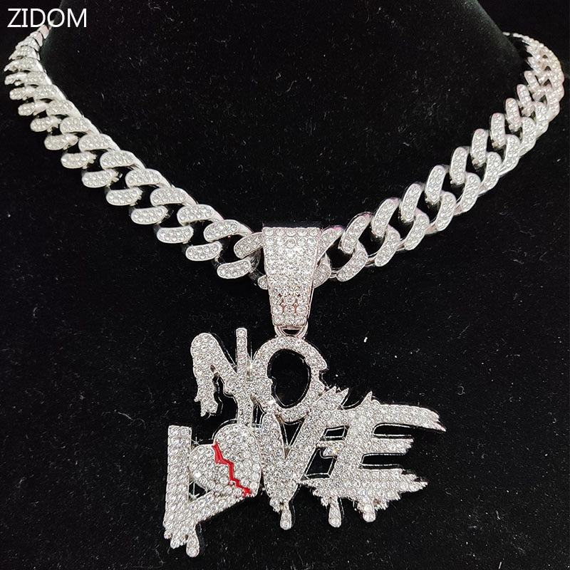 Dikke ketting - Unisex - Hanger - Rapperketting - Blingbling-ketting-Boetiek Moda