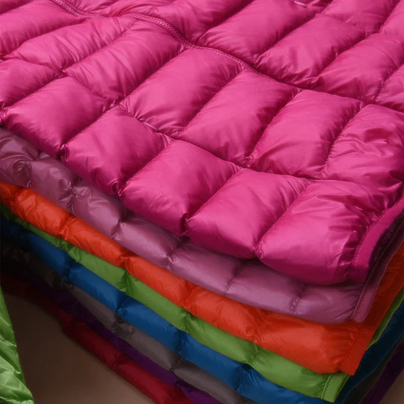 Donsjack | Capuchon | Lichtgewicht | Pufferjas | Winterjassen Vrouwen-Boetiek Moda