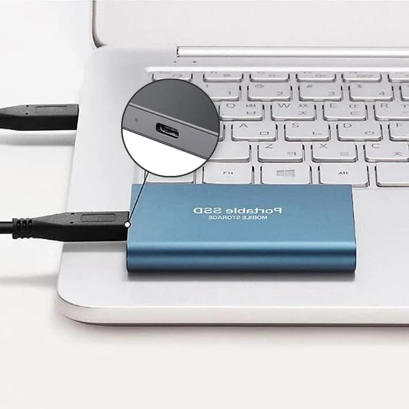 Draagbare SSD | Hoge snelheid | USB-C | Externe SSD | Externe harde schijf-Boetiek Moda
