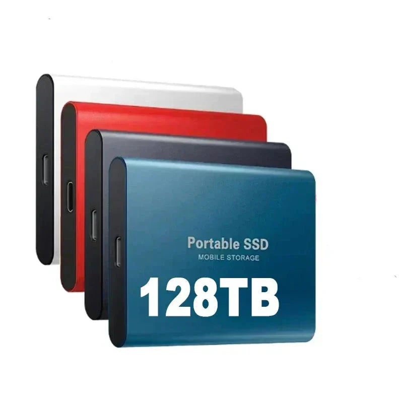Draagbare SSD | USB C | 128 TB | Externe SSD | Solid State Drive-Boetiek Moda