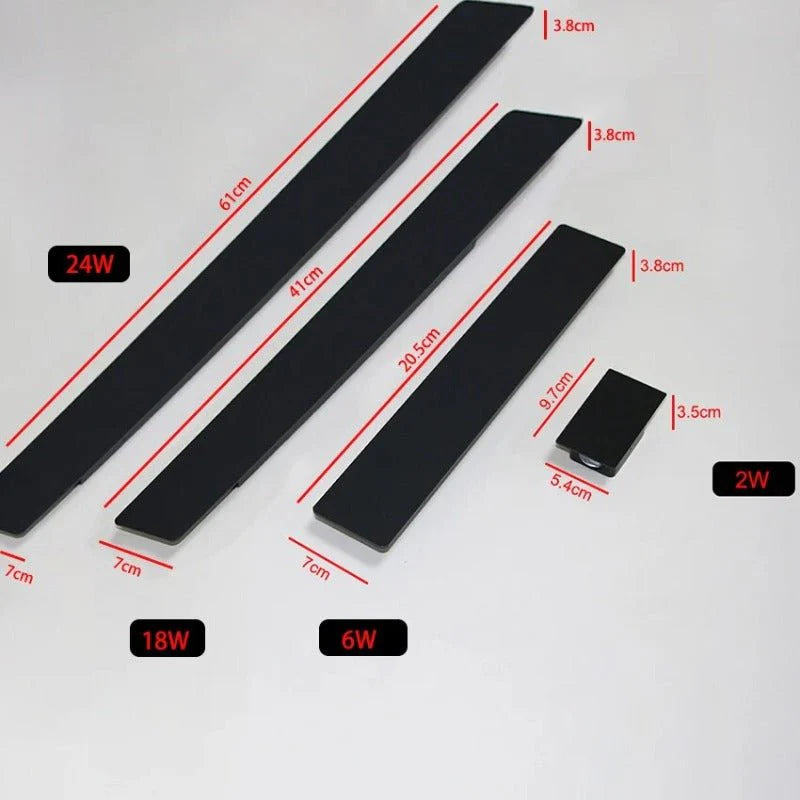 Dubbele wandlamp - Lang - Buiten - Buitenwandlamp - Wandlampen-Boetiek Moda