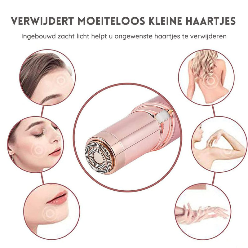 Electric Facial Hair Remover | Eenvoudige en pijnloze manier om gezichtshaar te verwijderen-Boetiek Moda