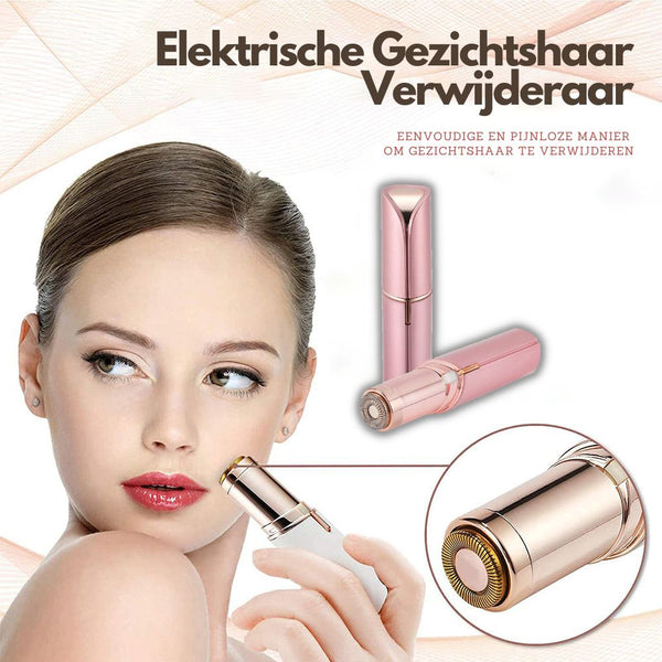 Electric Facial Hair Remover | Eenvoudige en pijnloze manier om gezichtshaar te verwijderen-Boetiek Moda