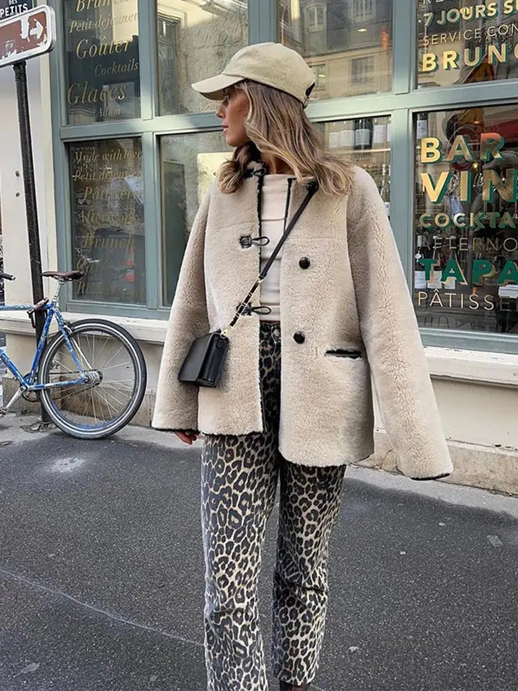 Faux Fur Coat - Oversized - Fluffy - Bontjas - Dames Winterjassen en Jacks-Boetiek Moda