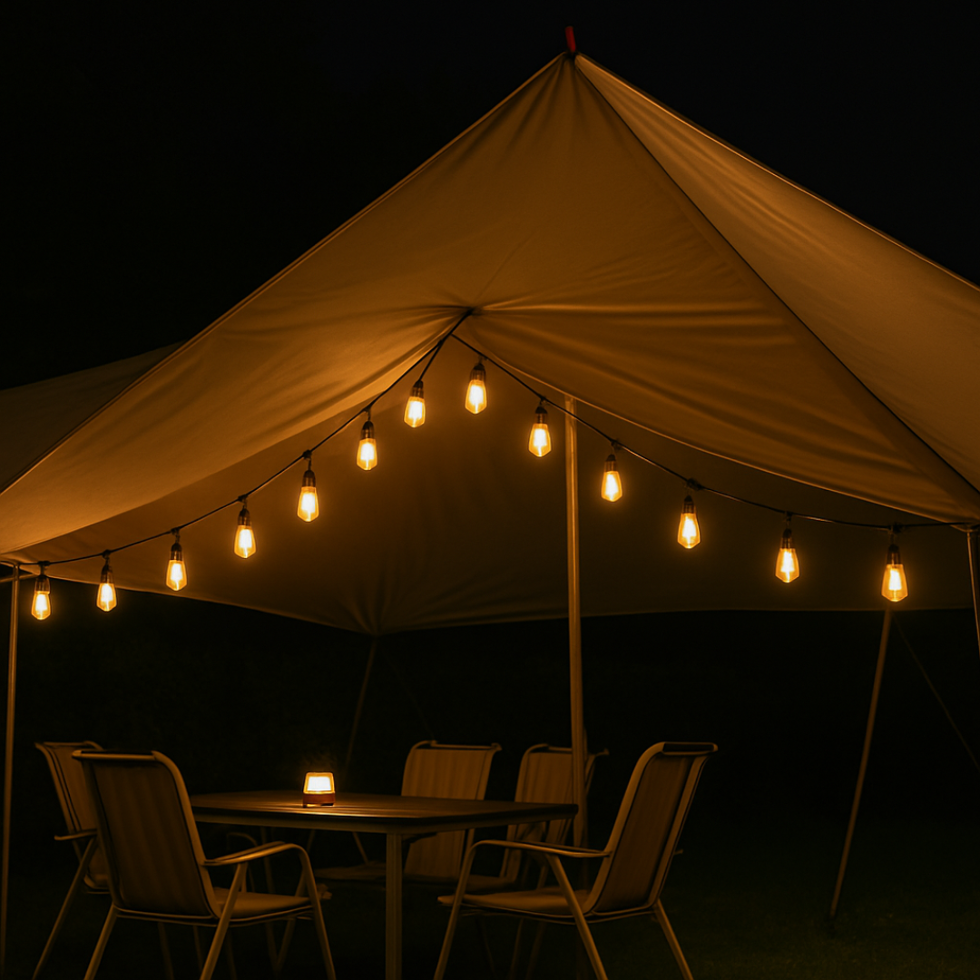 Festoonlampen op zonne-energie - Feeëllampen op zonne-energie voor buiten-Boetiek Moda