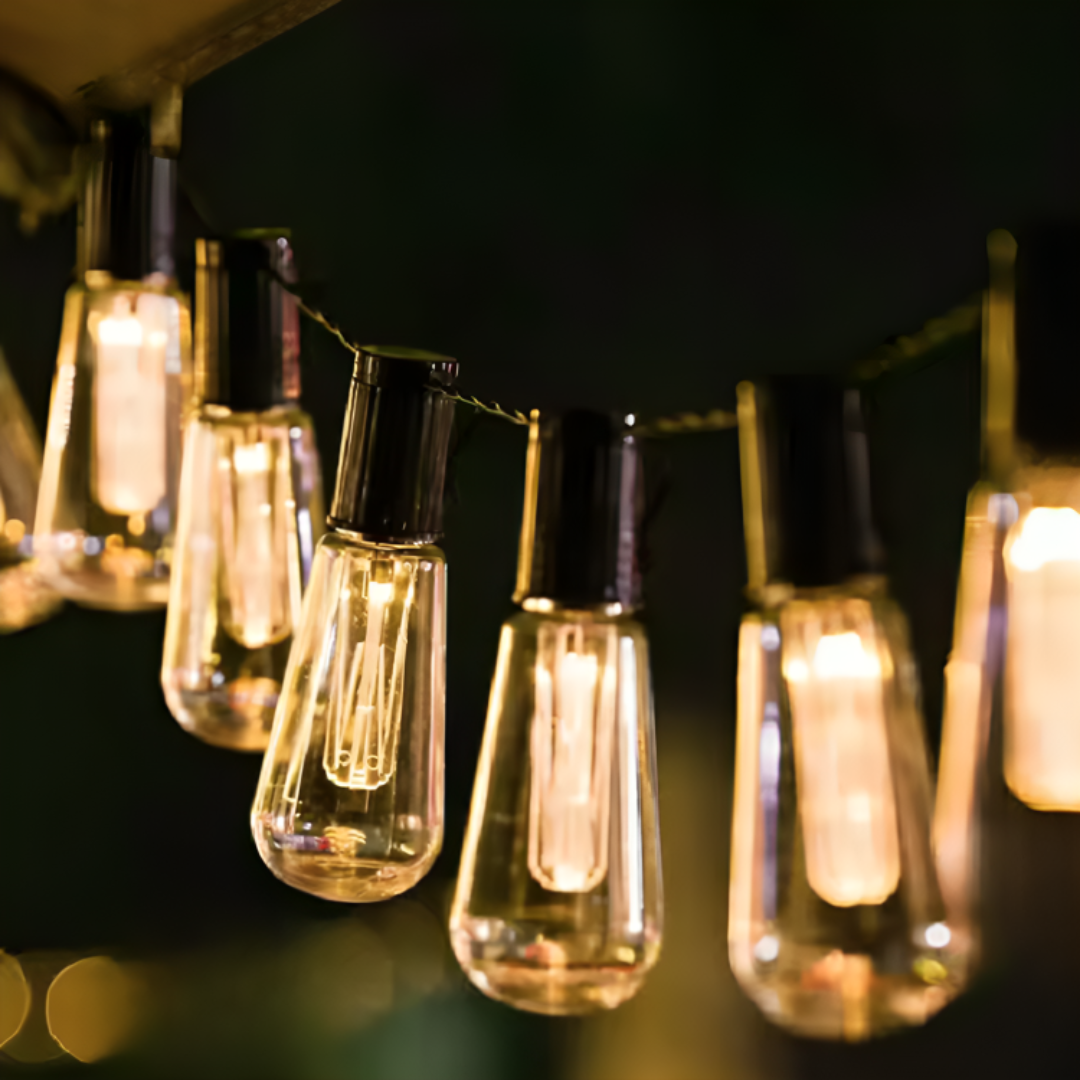 Festoonlampen op zonne-energie - Feeëllampen op zonne-energie voor buiten-Boetiek Moda