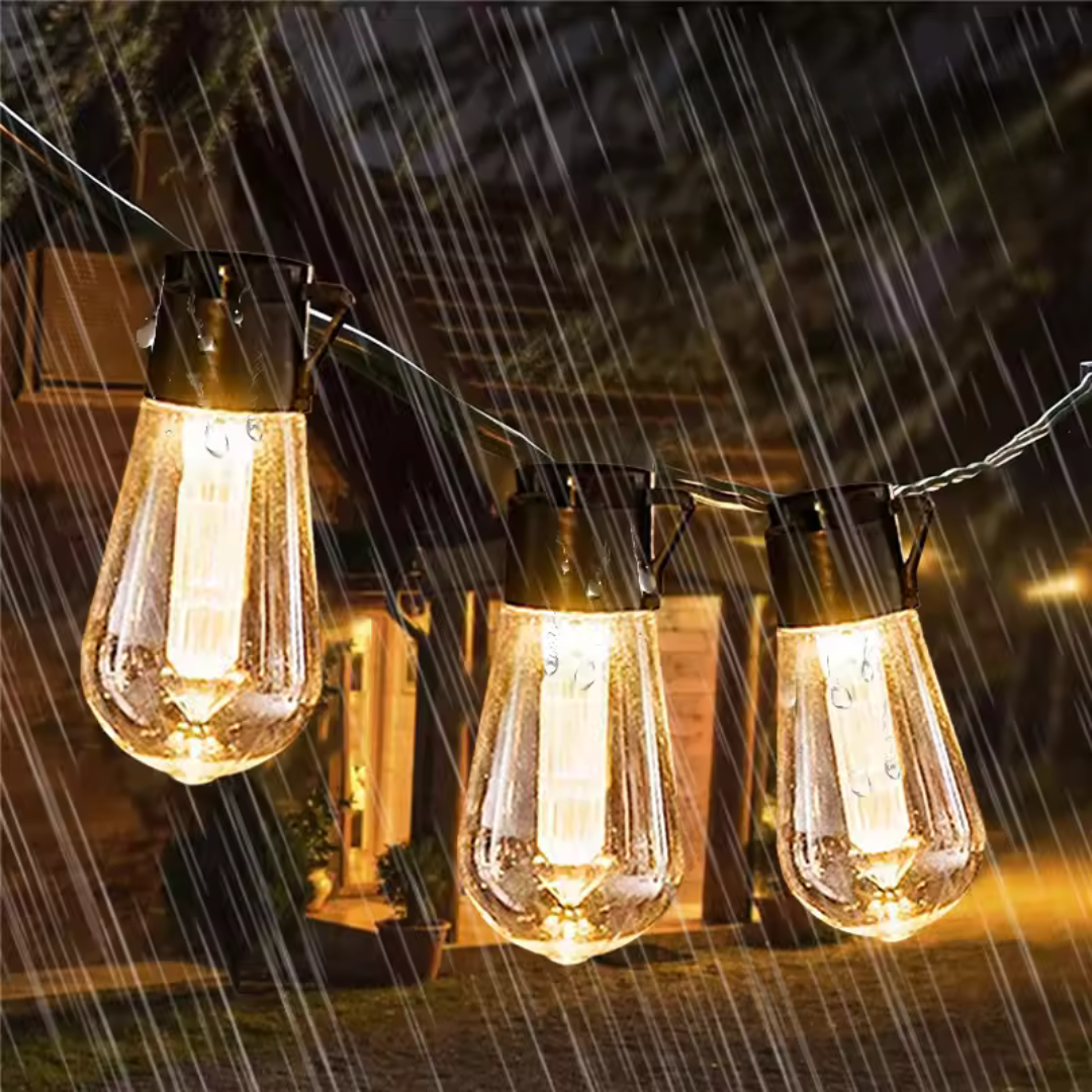 Festoonlampen op zonne-energie - Feeëllampen op zonne-energie voor buiten-Boetiek Moda