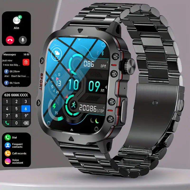 Fitnesshorloge - Stappenteller Slaaptracker Hartslagmonitor Smartwatch-Boetiek Moda