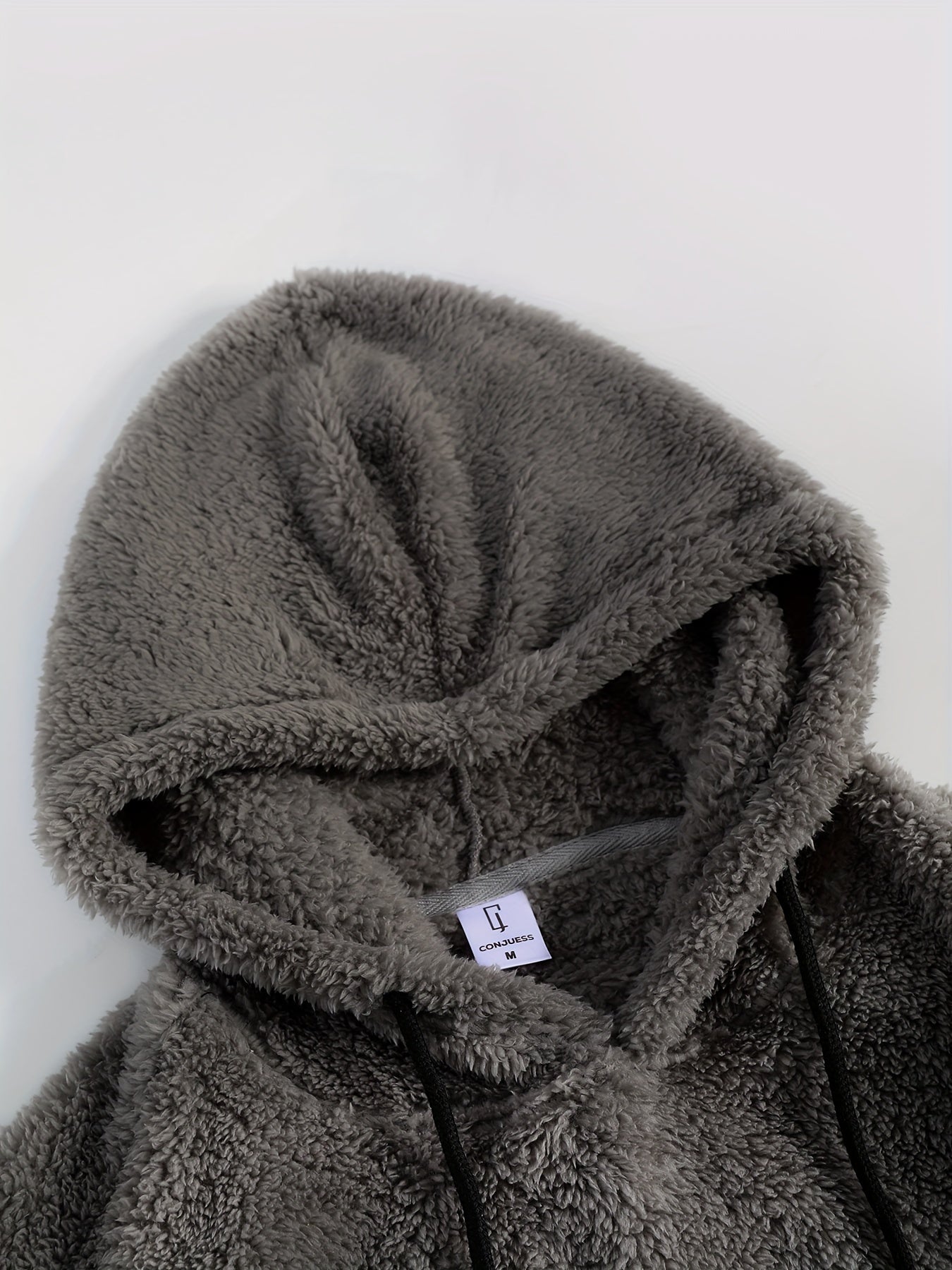Fleece Loungewear - Comfy Tweedelige Teddy Hoodie en Sweatbroek Set-Boetiek Moda