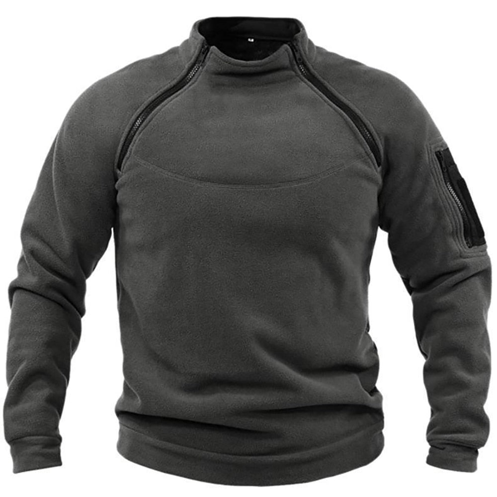 Fleece Trui | Half Rits | Outdoor | Tactische Fleece | Herenkleding-Boetiek Moda
