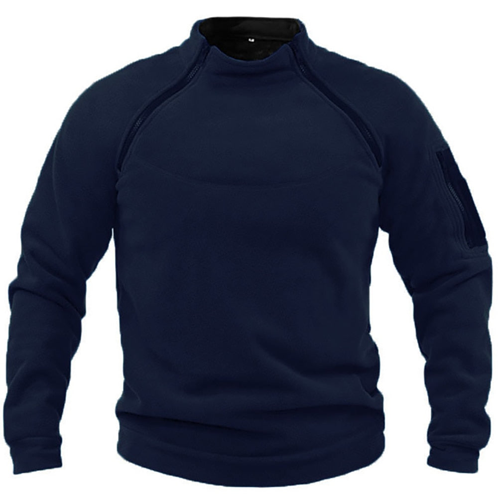 Fleece Trui | Half Rits | Outdoor | Tactische Fleece | Herenkleding-Boetiek Moda