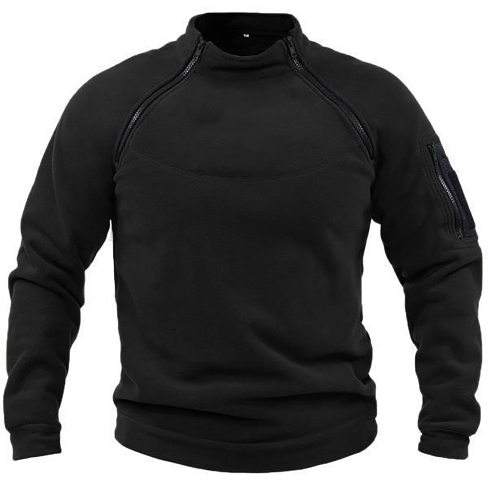 Fleece Trui | Half Rits | Outdoor | Tactische Fleece | Herenkleding-Boetiek Moda