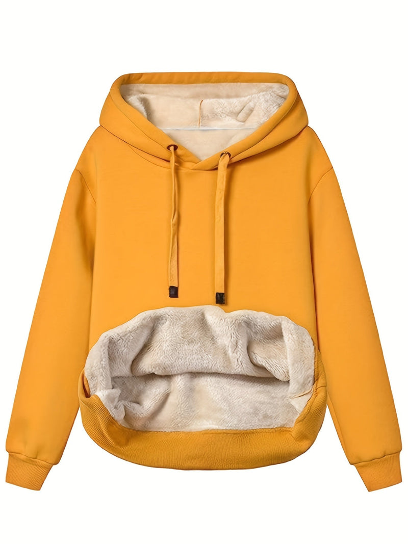 Fleece trui | Warm | Winter | Pullover Trui | Oversized Hoodie-Boetiek Moda