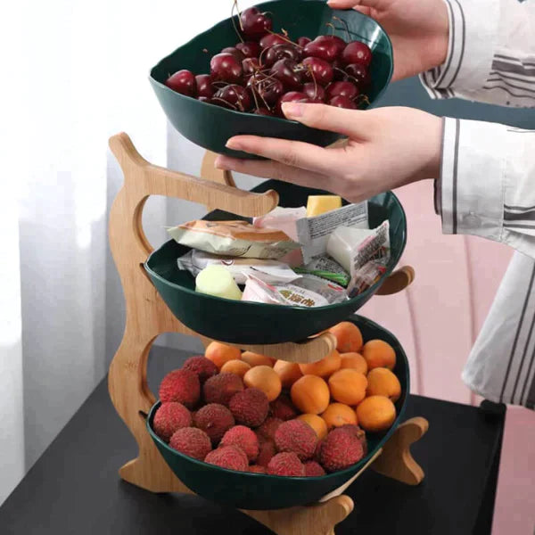 FruitStack | Creatieve fruitschaal 3 lagen-Boetiek Moda