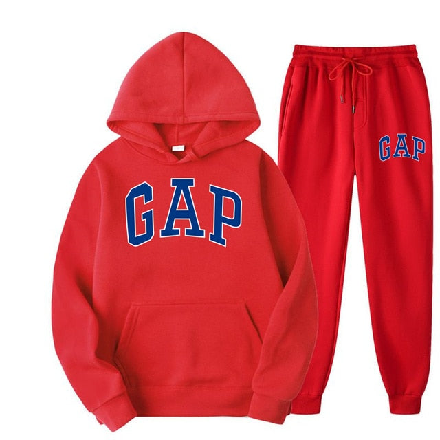 GAP joggingpak | Modern comfortabel dames trainingspak met tekst-Boetiek Moda