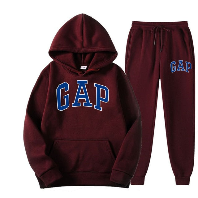 GAP joggingpak | Modern comfortabel dames trainingspak met tekst-Boetiek Moda