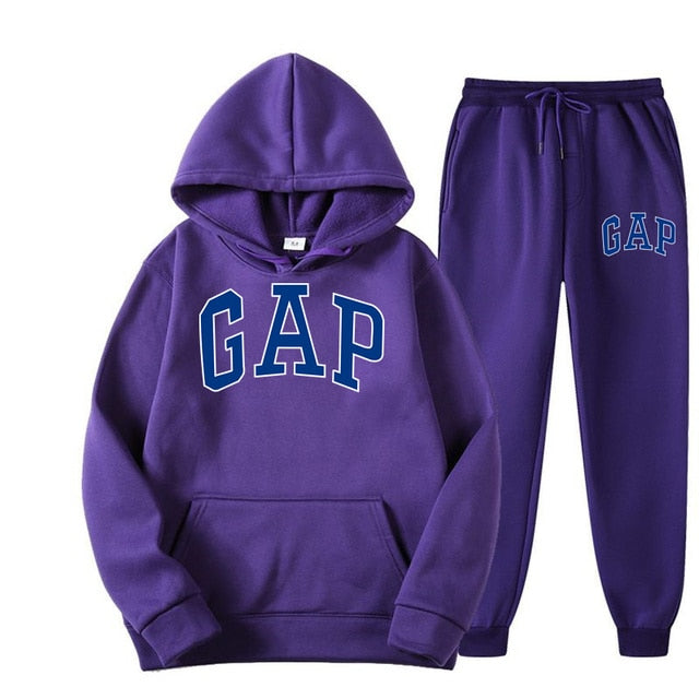 GAP joggingpak | Modern comfortabel dames trainingspak met tekst-Boetiek Moda