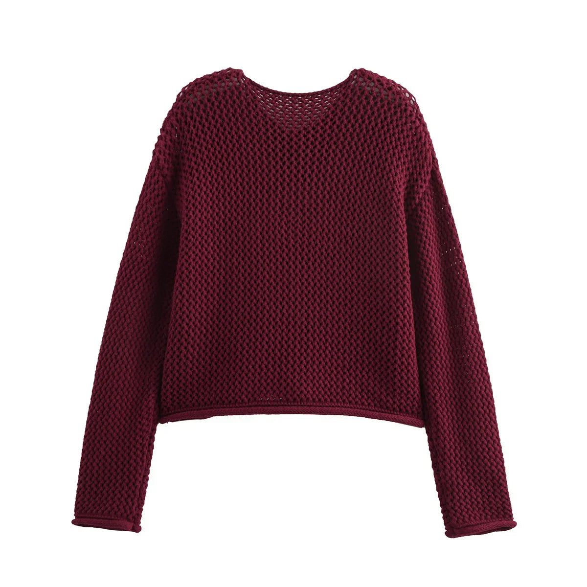 Gebreid Vest - Warm - Zakken - Button-Up Vest - Dameskleding-Boetiek Moda