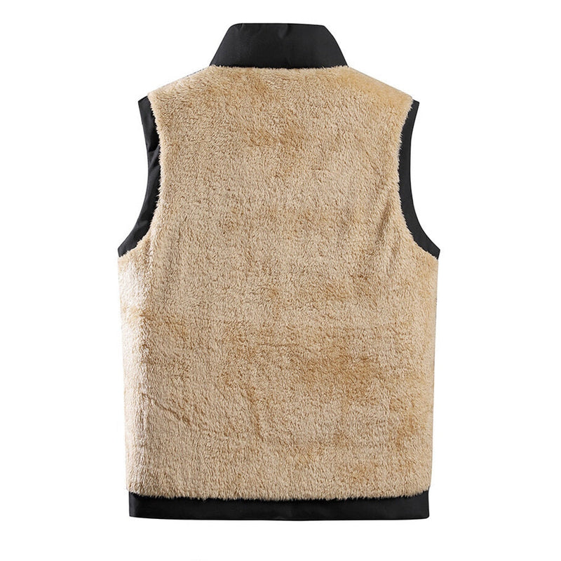 Gewatteerd vest - Met fleece gevoerd - Ritssluiting - Gewatteerd vest. Herenvest - Bovenkleding-Boetiek Moda