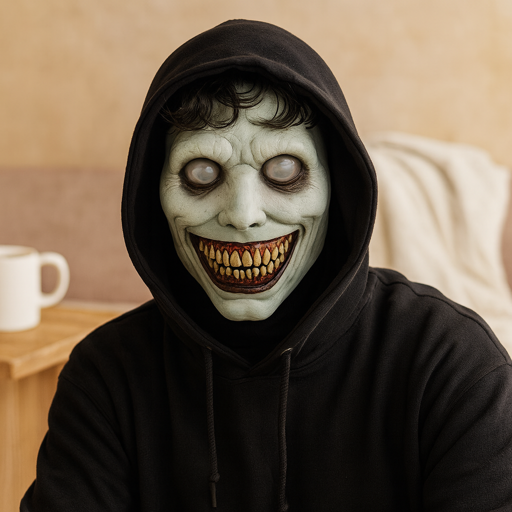 Halloween Masker - Eng - Elastische Band - Horror Masker - Halloween Kostuums-Boetiek Moda