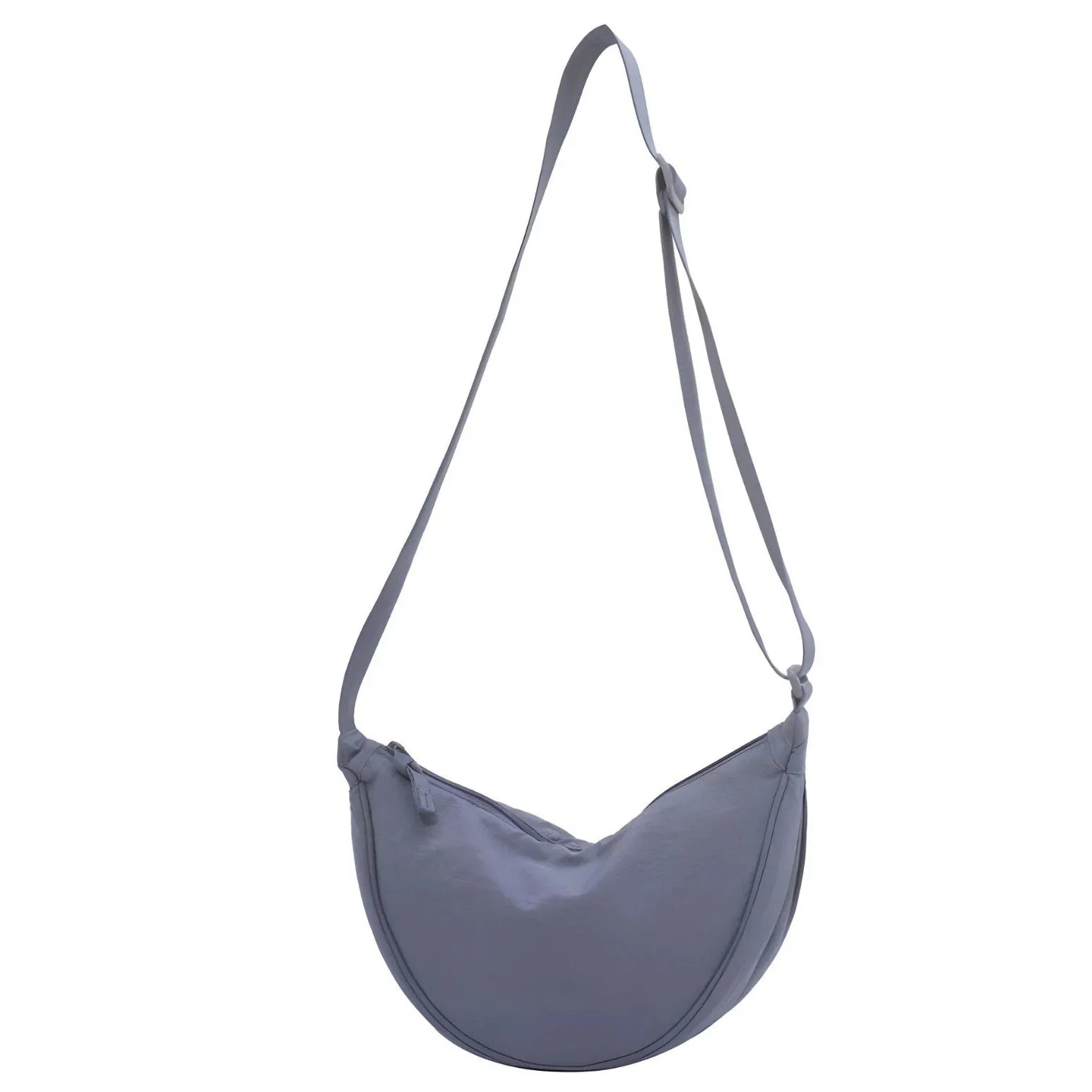 Halve Maan Tas - Ritssluiting - Crossbody Tas - Heuptas-Boetiek Moda