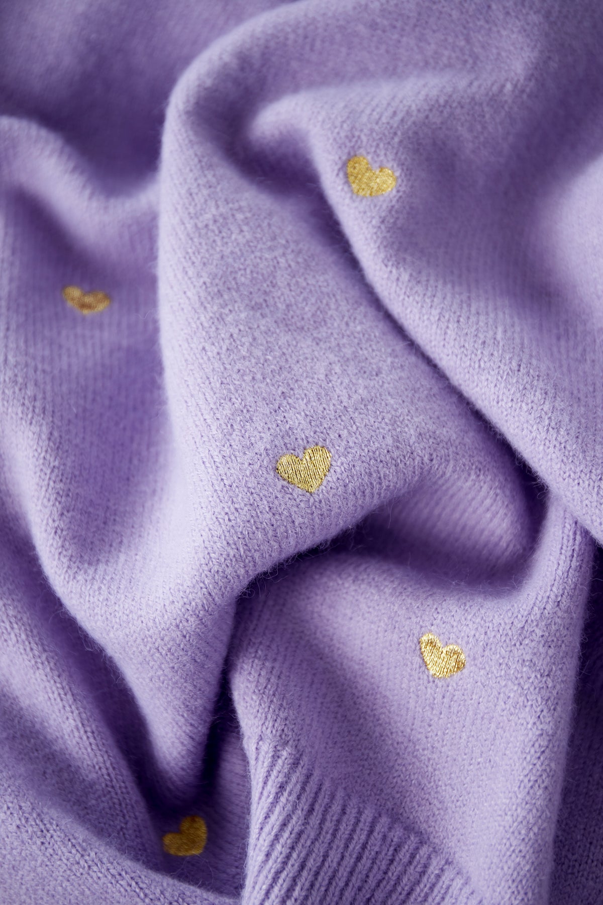 Harttrui - Losse pasvorm - Hoge hals - Gebreide trui - Gebreide kleding voor dames-Boetiek Moda