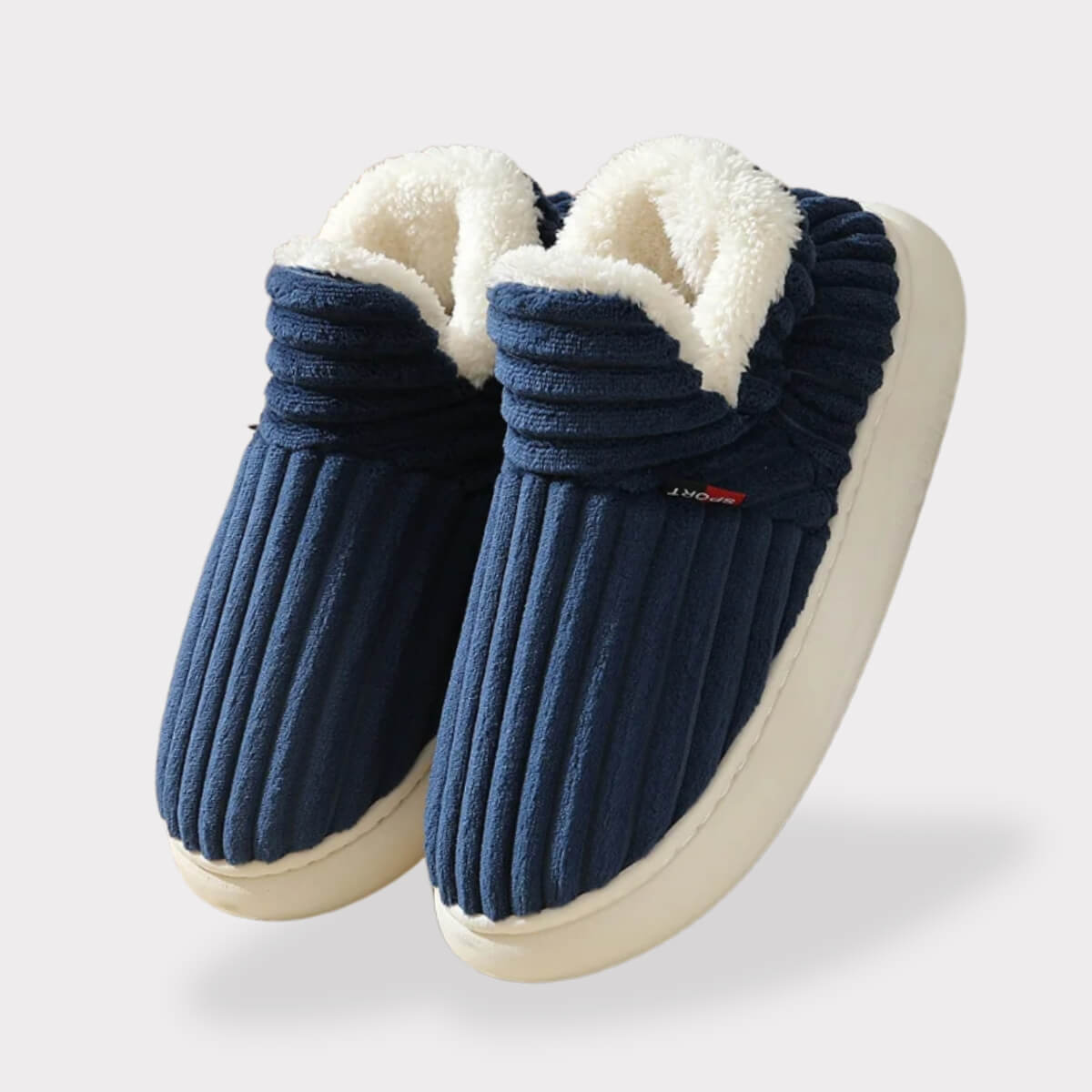 Hausschuhe für den Winter – Unisex-Hausschuhe, warm, weich, zum Hineinschlüpfen-Boetiek Moda