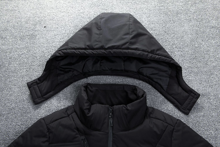 Heren Winterjas | Capuchon | Zip-Up | Gewatteerde Jas | Pufferjas-Boetiek Moda