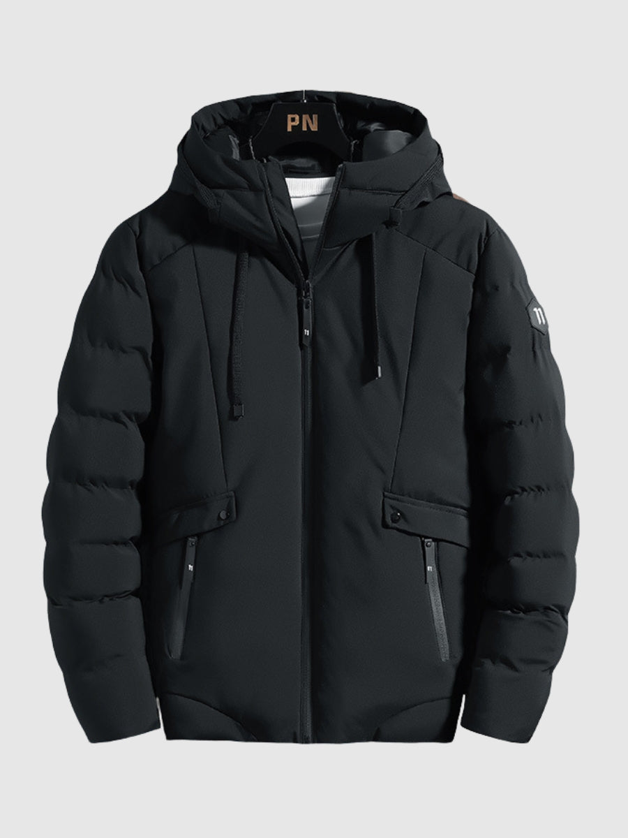 Heren winterjas - Gewatteerd - Capuchon - Pufferjas - Sneeuwjas-Boetiek Moda