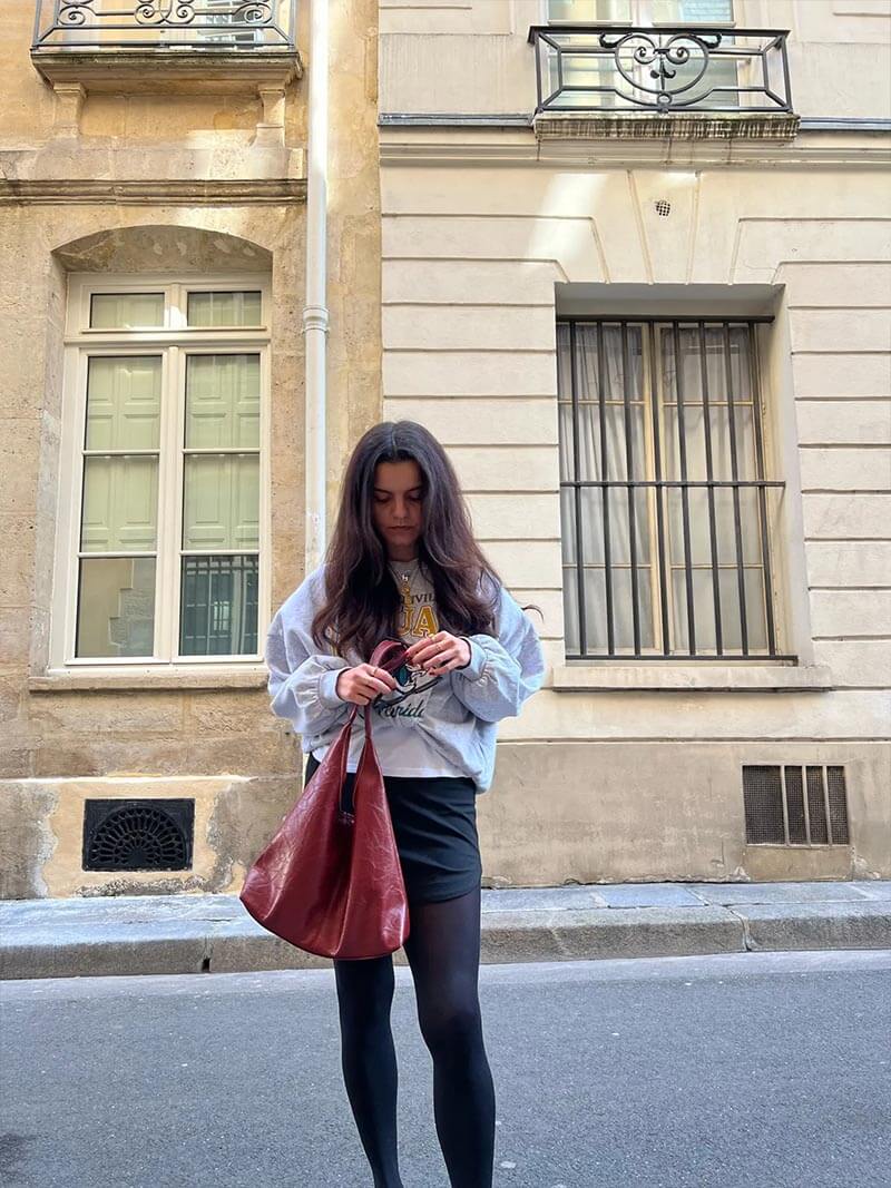 Hobo-tas | Groot | Kunstleer | Tas voor elke dag | Schoudertas-Boetiek Moda