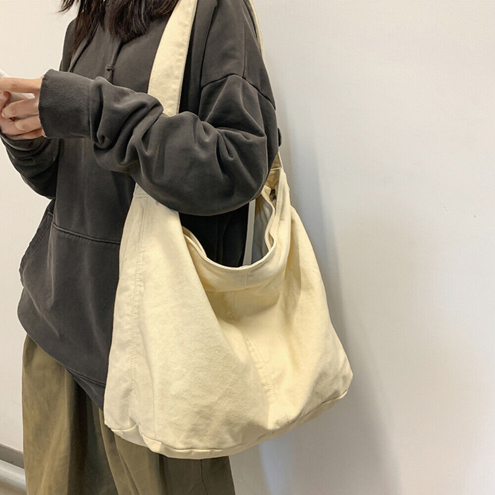Hobo-tas - Grote schoudertas voor dames met verstelbare riem-Boetiek Moda