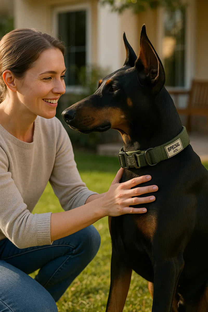 Hondenhalsband - Verstelbare Trainingshalsband voor Honden met Bedieningshendel-Boetiek Moda