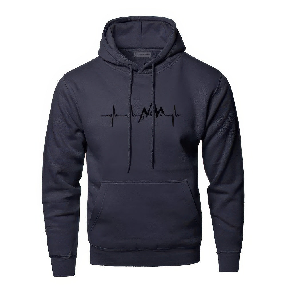 Hoodie | Casual | Kangoeroezak | Pullover-hoodie | Heren-hoodie-Boetiek Moda