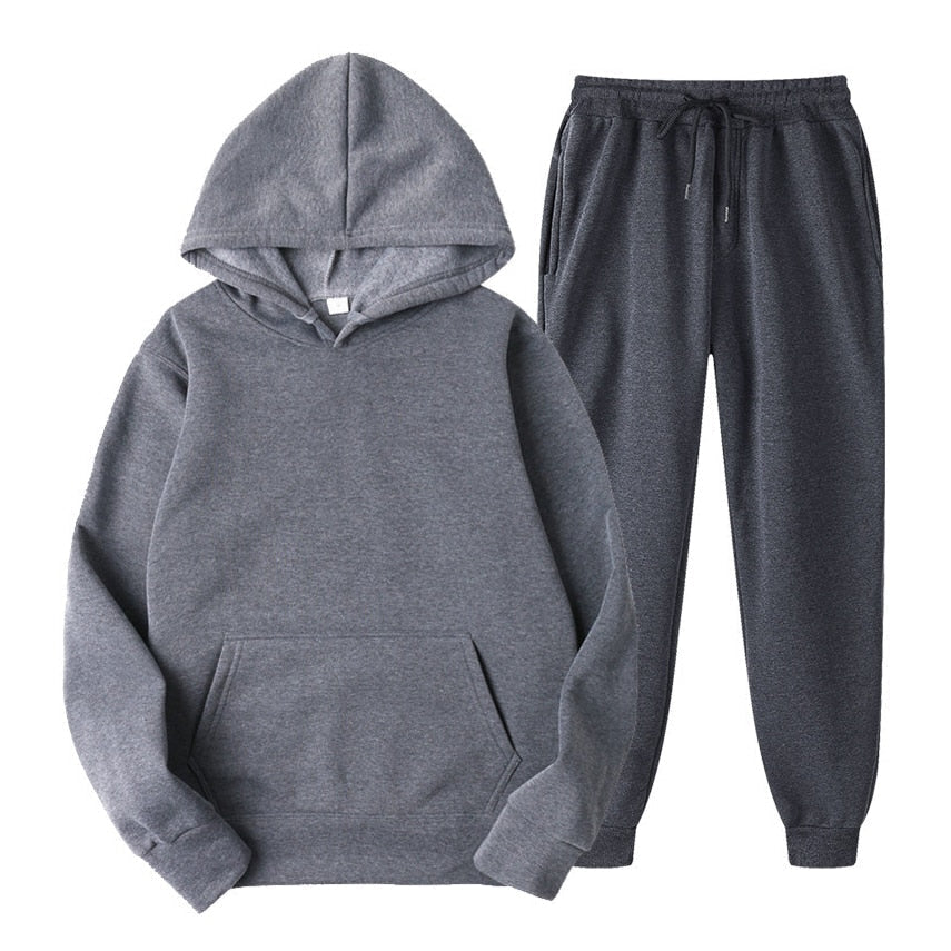 Hoodie en joggerset | Pullover | Koord | Sweat Sets | Joggersets voor dames-Boetiek Moda