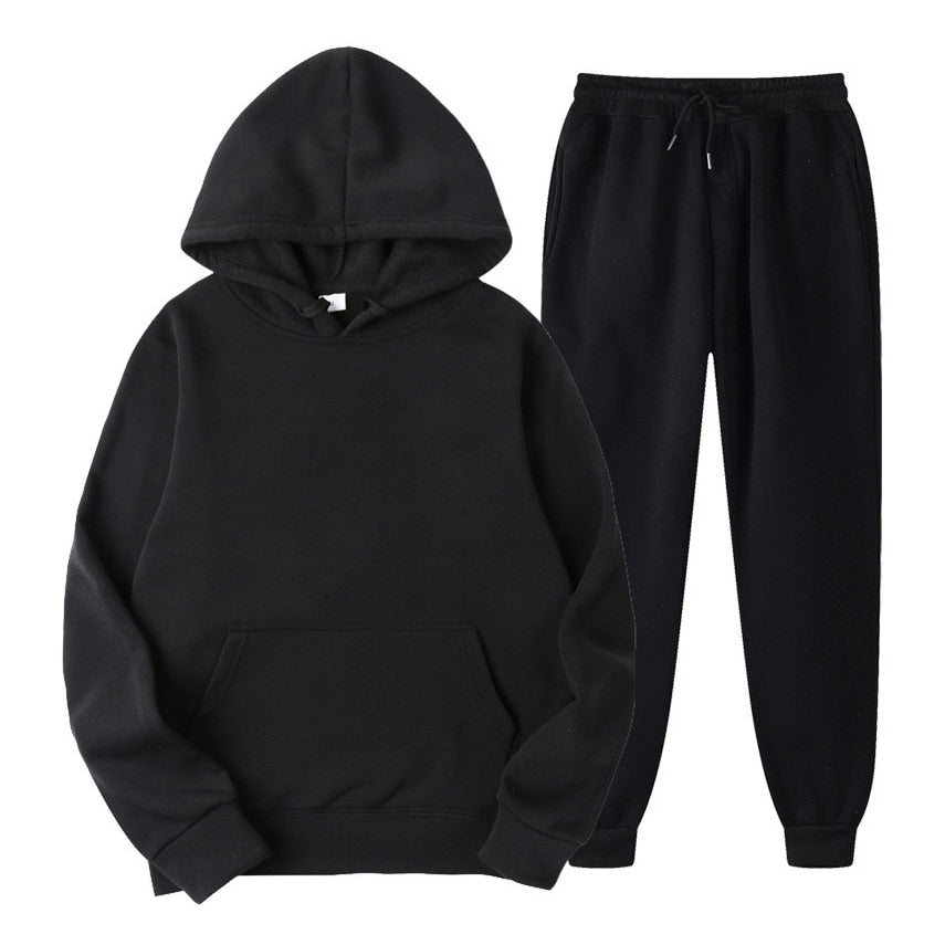 Hoodie en joggerset | Pullover | Koord | Sweat Sets | Joggersets voor dames-Boetiek Moda