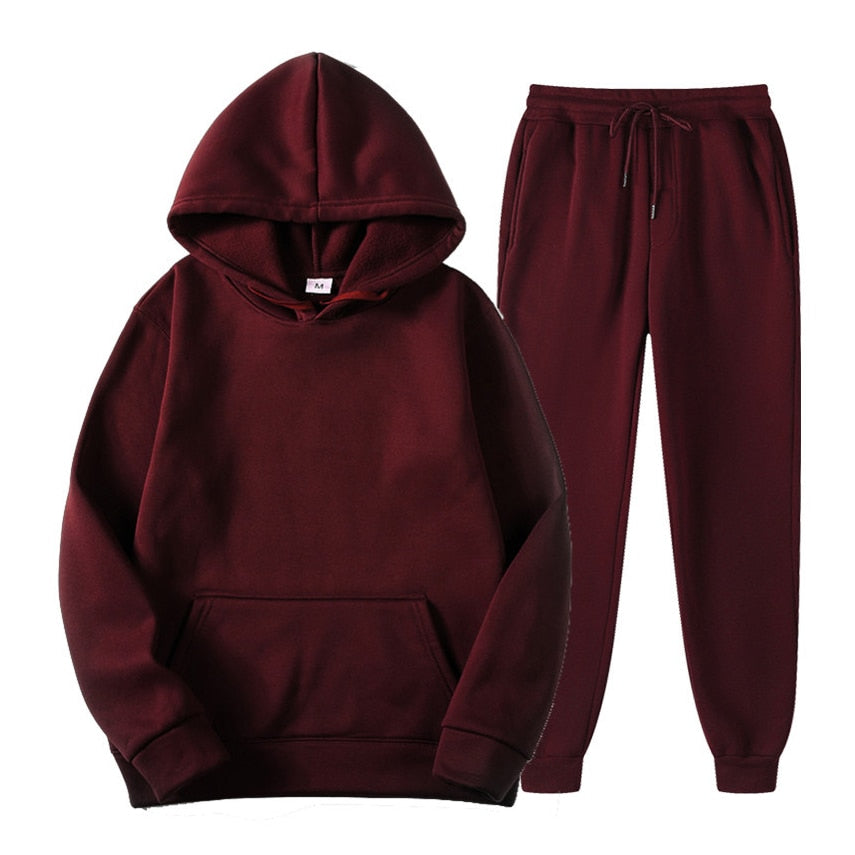 Hoodie en joggerset | Pullover | Koord | Sweat Sets | Joggersets voor dames-Boetiek Moda