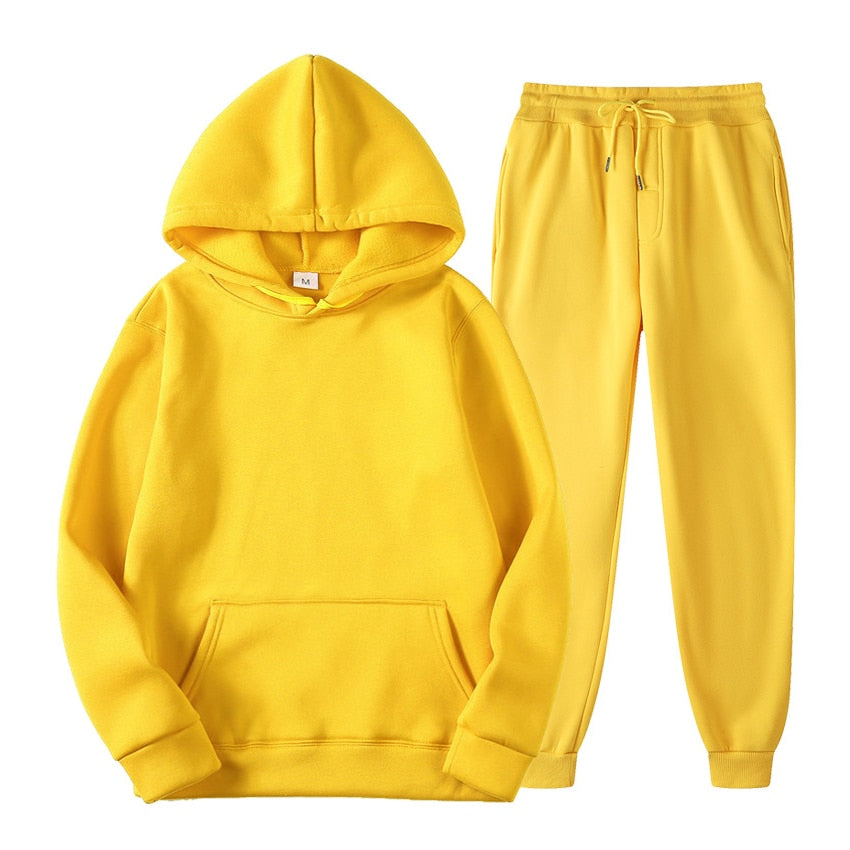 Hoodie en joggerset | Pullover | Koord | Sweat Sets | Joggersets voor dames-Boetiek Moda