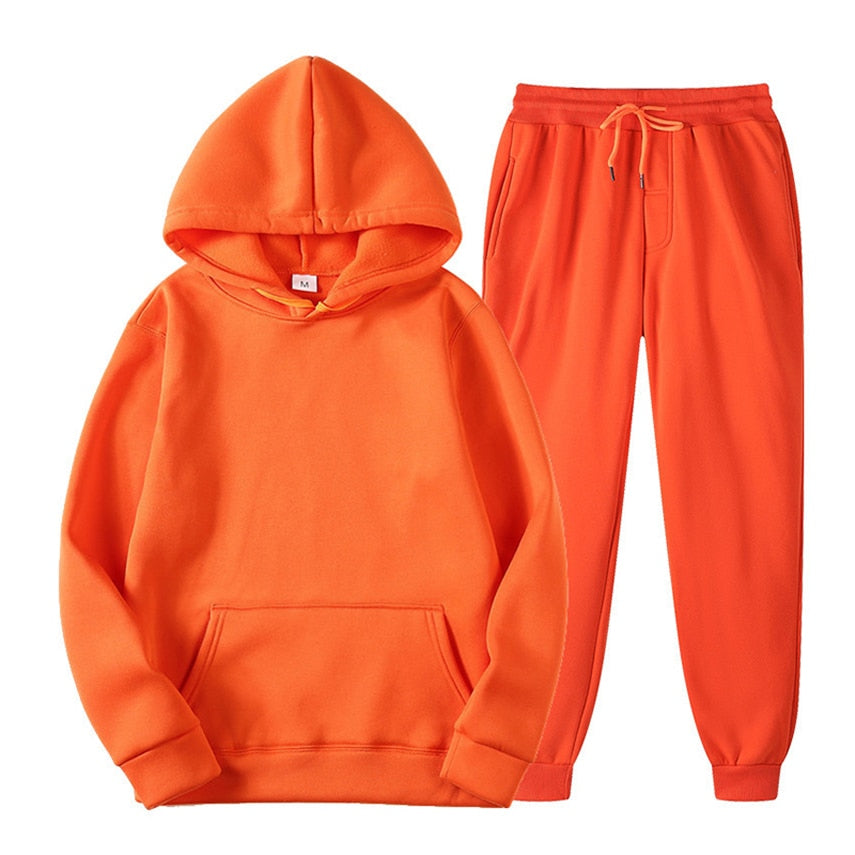 Hoodie en joggerset | Pullover | Koord | Sweat Sets | Joggersets voor dames-Boetiek Moda