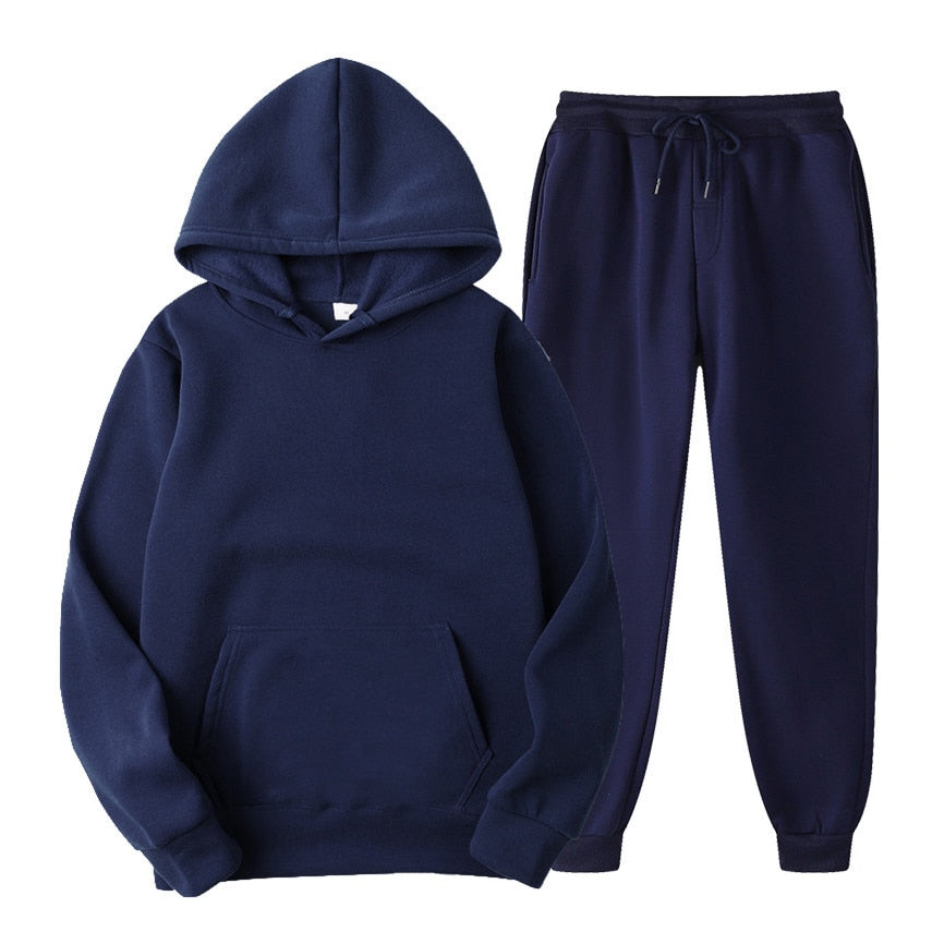 Hoodie en joggerset | Pullover | Koord | Sweat Sets | Joggersets voor dames-Boetiek Moda
