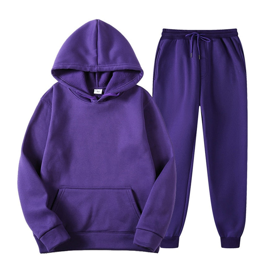 Hoodie en joggerset | Pullover | Koord | Sweat Sets | Joggersets voor dames-Boetiek Moda