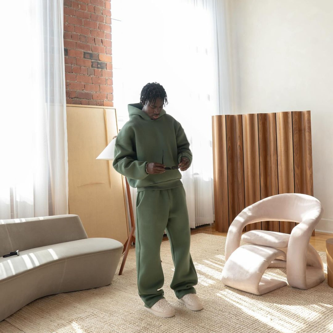 Hoodie en joggingbroek set | Tweedelig | Trainingspak | Trainingspak voor mannen-Boetiek Moda