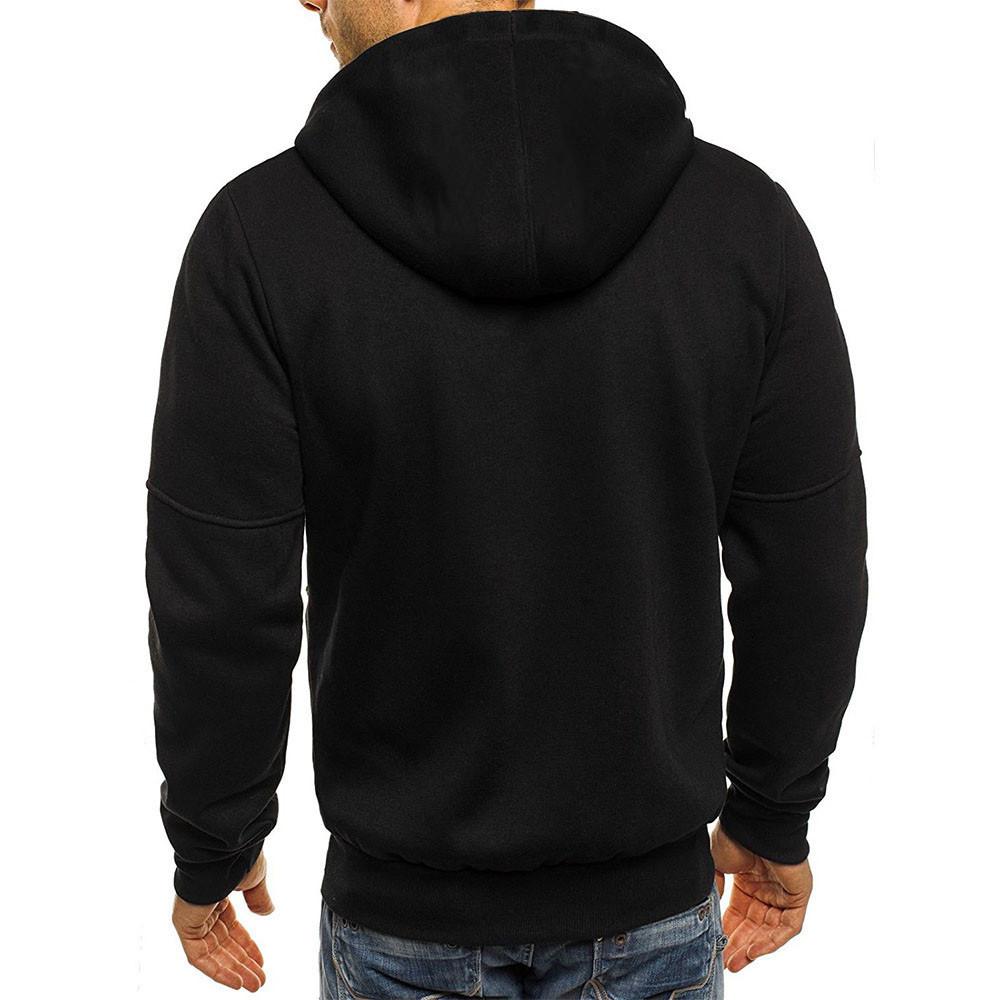 Hoodie met rits - Casual - Warm - Zip-Up Hoodie - Heren Hoodie-Boetiek Moda